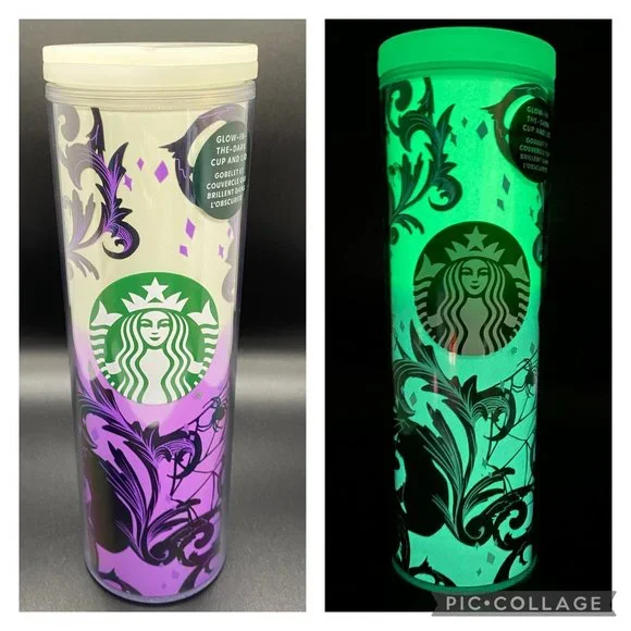 🧨 🚀SOLD 🧨 🚀Edition Starbucks Glow in the dark tumbler - Picture 1 of 4